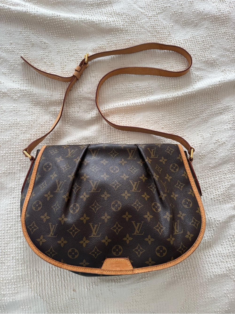 Louis Vuitton Monogram Canvas Menilmontant MM crossbody messenger bag